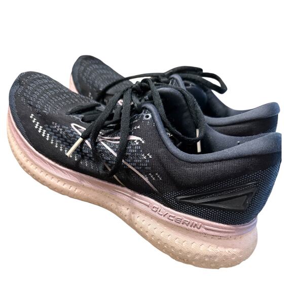 Brooks Glycerin 19 Running Shoes navy Pink Women’s Size 10 - Picture 2 of 7